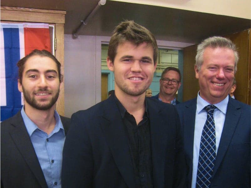 Magnus Carlsen Visit